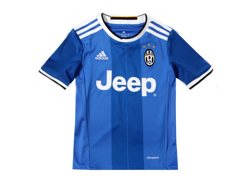 Camisa Torcedor infantil Juventus II 2016/17 sem Número Adidas