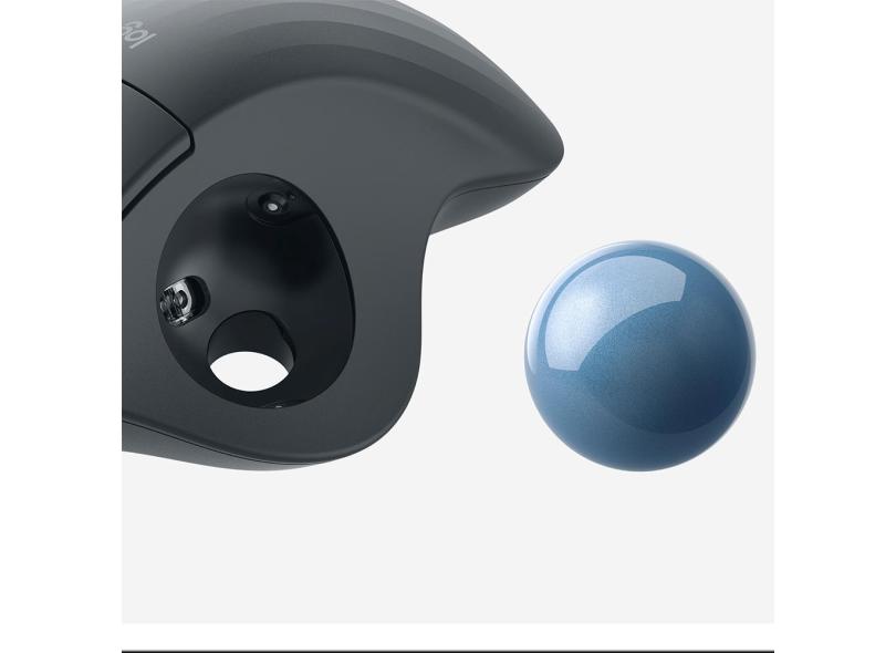 Trackball Óptico Notebook sem Fio Ergo M575 - Logitech