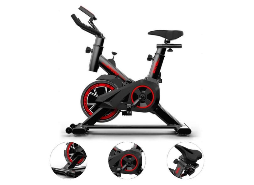 Bicicleta Spinning Ergométrica Semi Profissional Sport Preto