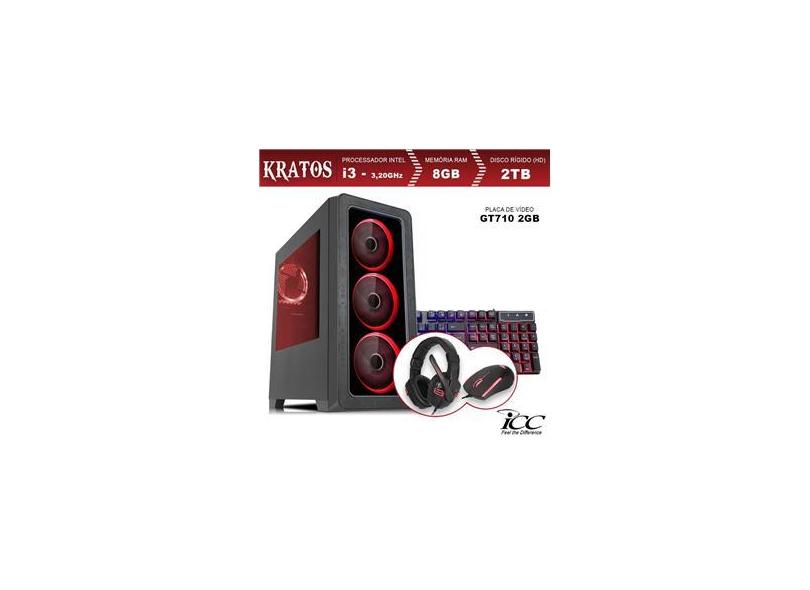 Cheap Gaming PC Intel i3 - 8GB RAM / 500GB HDD / NVIDIA GT 710 - Windows 10  HDMI