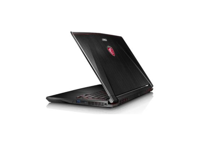 Notebook MSI Intel Core i7 7700HQ 7ª Geração 16 GB de RAM 1024 GB Híbrido 120.0 GB 17.3 " GeForce GTX 1070 Windows 10 GE72