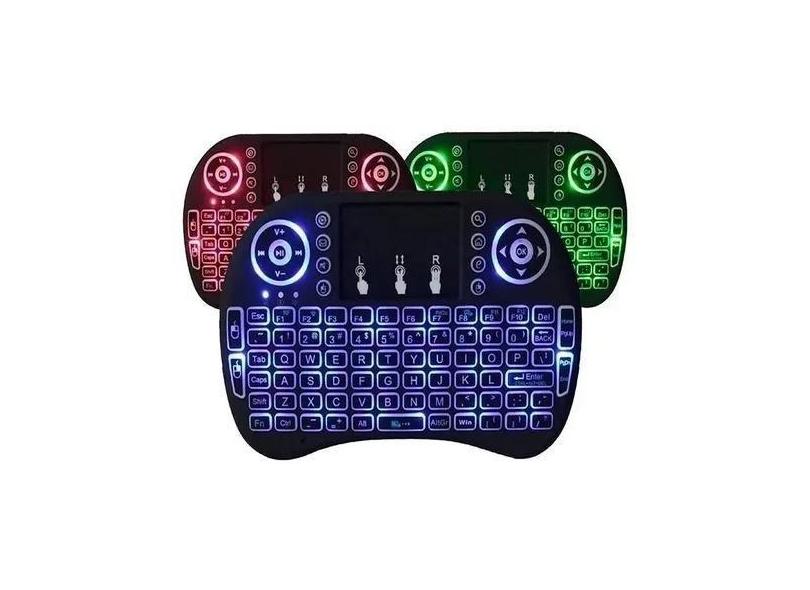 Teclado Mini Sem Fio Keyboard Tv B Smart E Pc Mm-429 - Rhos