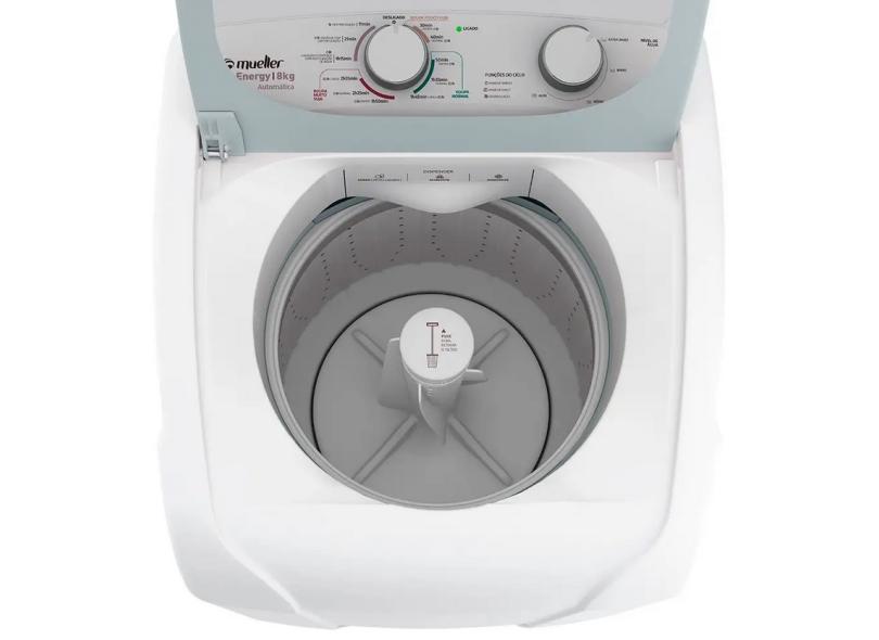 Lavadora Mueller Automática Energy Branca 8kg 220V - Baratão