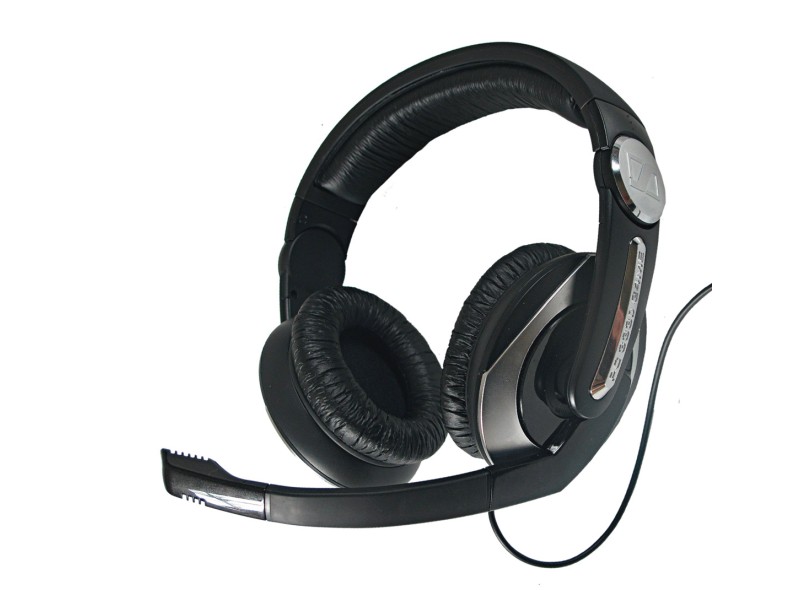Headset com Microfone Controle de Volume Sennheiser PC 333D