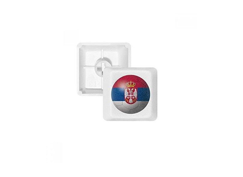 Kit de atualização de teclado mecânico PBT teclado mecânico bandeira nacional da Sérvia
