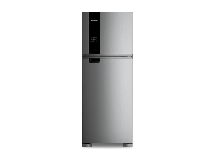 Geladeira Brastemp BRM56FK Frost Free Duplex 461 Litros cor Inox