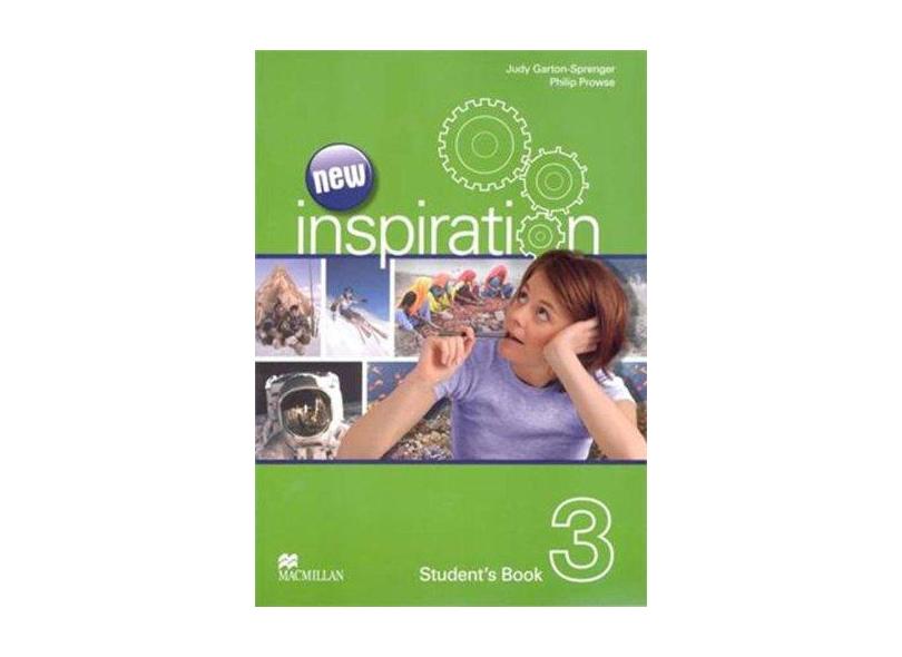 New Inspiration 3 - Student's With Workbook - Pack Cultura Inglesa - Prowse, Philip; Sprenger, Judy Garton - 9786685721645
