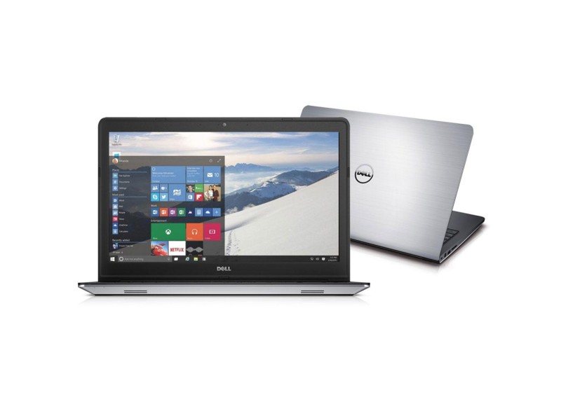 Notebook Dell Inspiron 5000 Intel Core i5 5200U 4 GB de RAM HD 1 TB LED 15 " 5500 Windows 10 i15-5558-B30