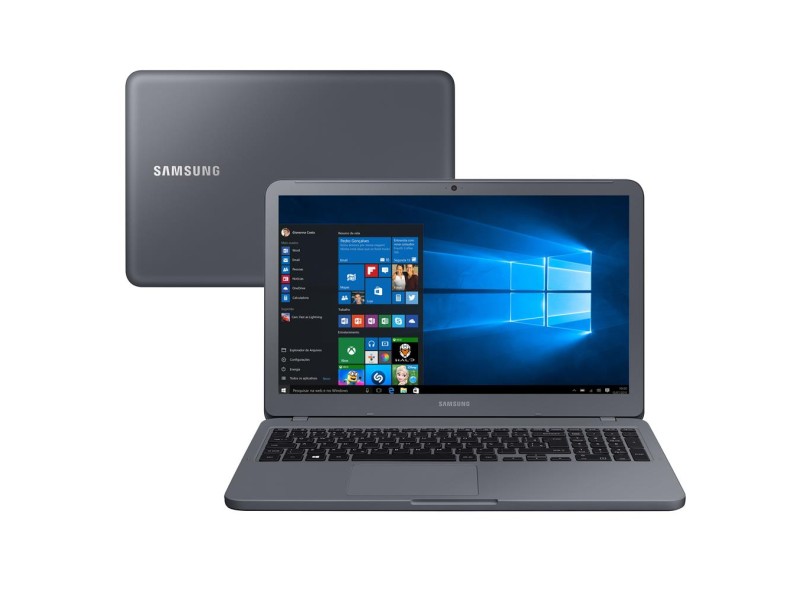 Notebook Samsung Essentials Intel Celeron 3865U 4 GB de RAM 500 GB 15.6 " Windows 10