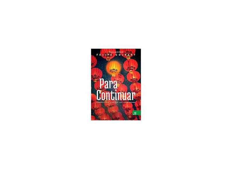 Para Continuar - Capa Comum - 9788581637952