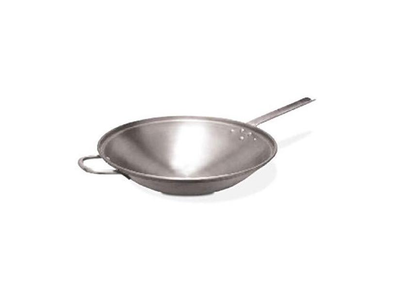 Tacho Chinês Wok Jamar 38 cm- Polido