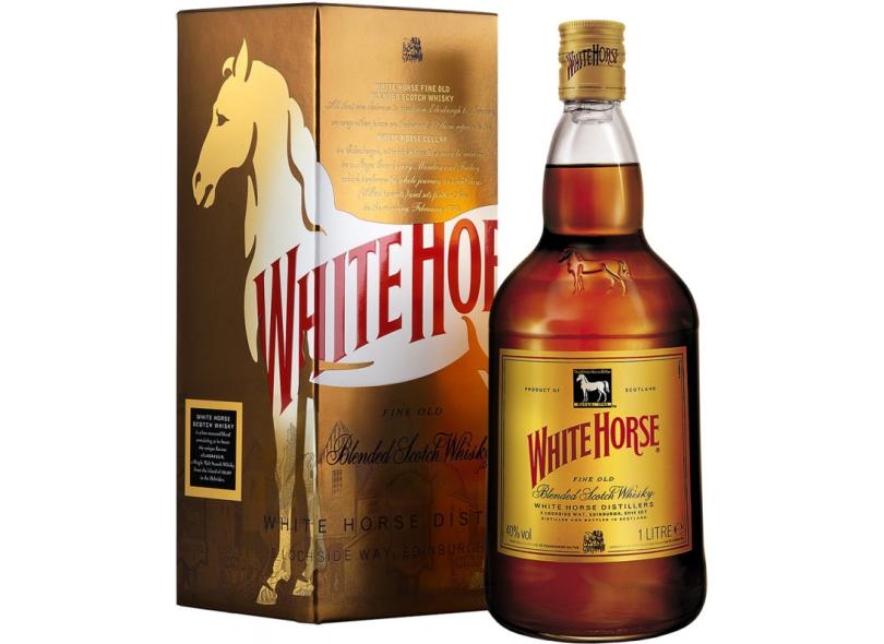 Whisky White Horse Blended Scotch 1L Cavalo com o Melhor Preço é no Zoom