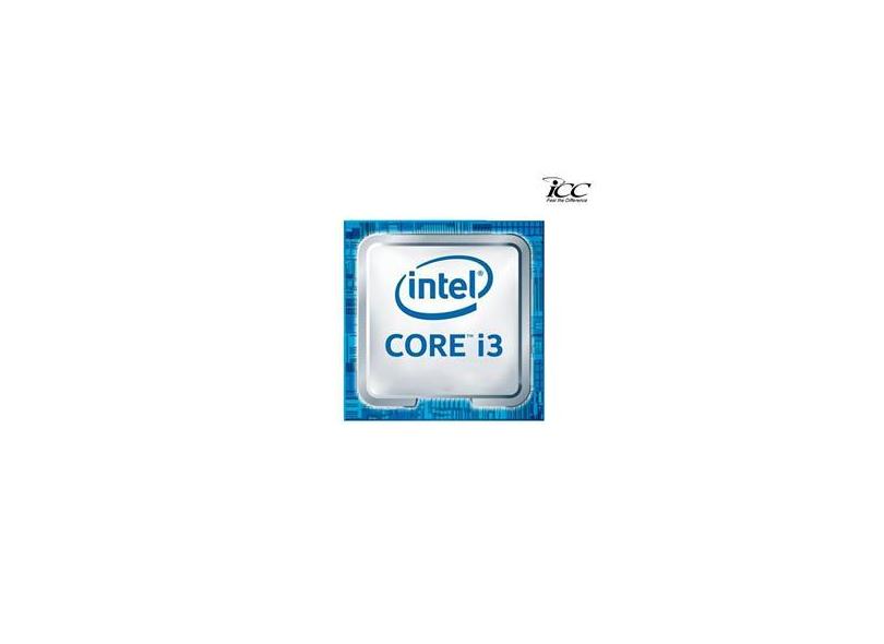 Mini Computador ICC SL2384K Intel Core I3 3.10 ghz 8GB HD 3TB Kit Multimídia HDMI FULLHD