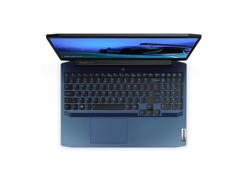 Notebook Gamer Lenovo IdeaPad 3i Intel Core i7 10750H 10ª Geração 16 GB de RAM 512.0 GB 15.6 " Full GeForce GTX 1650 Windows 10 Gaming 82CG0004BR