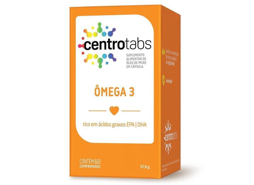Centrotabs Ômega 3 Óleo De Peixe 60 Cápsulas Neo Química