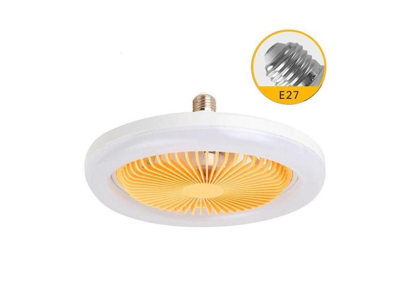 Ventilador De Teto Led Para Quarto E Sala Com Controle - Bivena