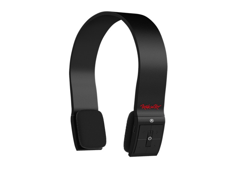 Headphone Bluetooth com Microfone Aquarius Rock in Rio