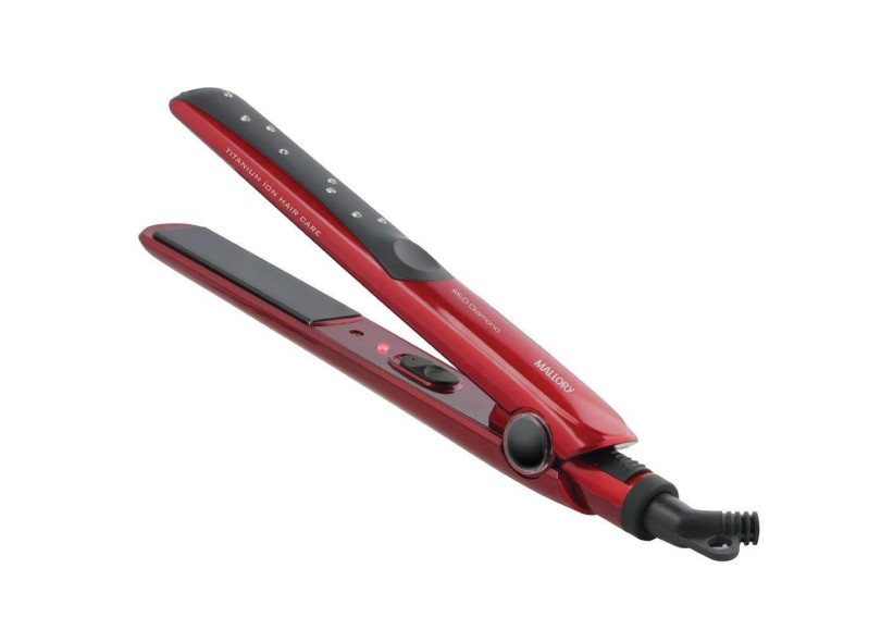 Chapinha/Prancha de Cabelo Mallory Titânio Emissão de Íons 210 °C - Diamond