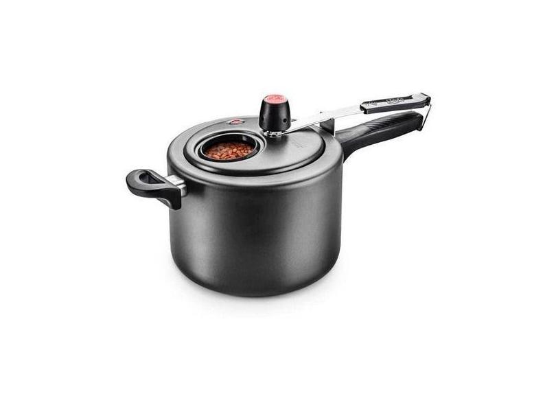 Panela De Pressão 4,5 Litros Visor Antiaderente Grafite- Mta - Mta Ind