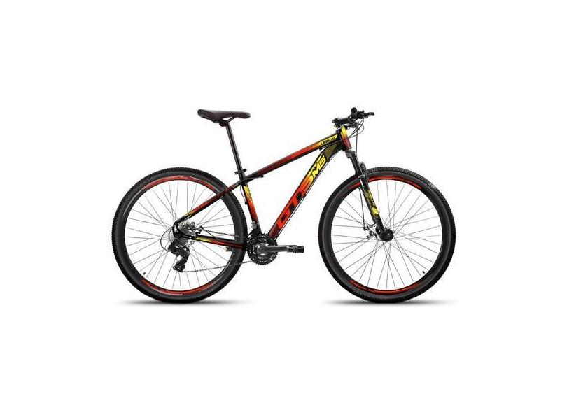 Bicicleta Aro 29 Gtsprom5 Urban Câmbio Shimano Freio A Disco 24 Marcha