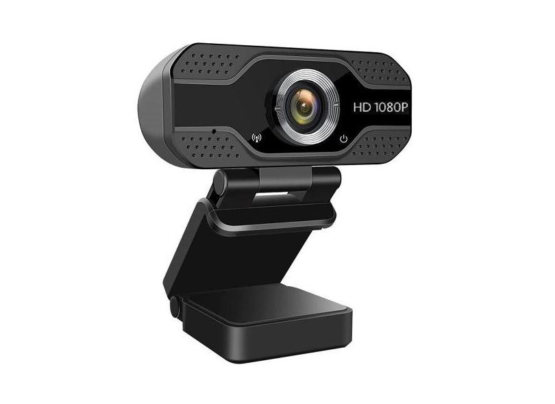 Webcam Full Hd 1080P Usb Mini Câmera Computador Microfone - Kapbom