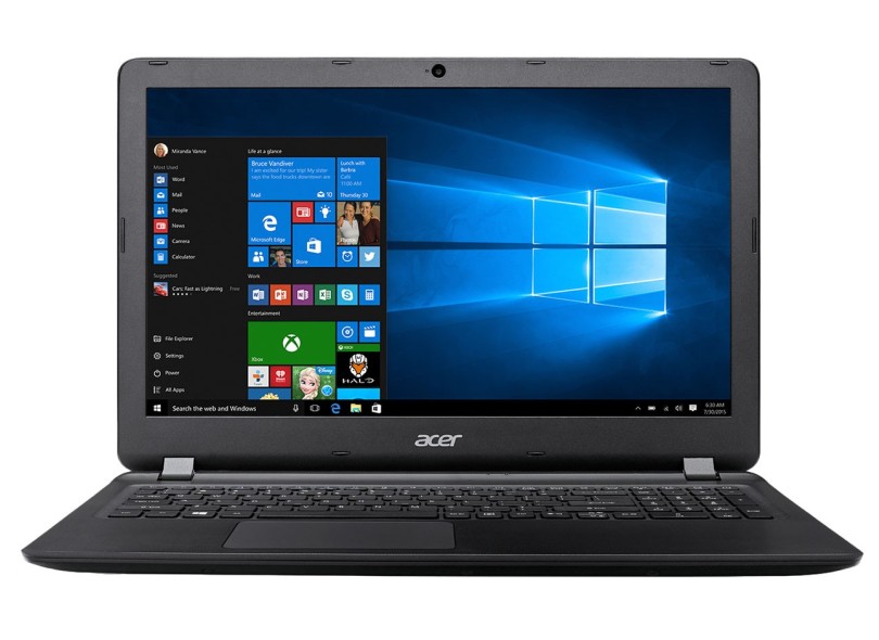 Notebook Acer Aspire ES Intel Core i3 6100U 4 GB de RAM 1024 GB 15.6 " Windows 10 ES1-572-36XW