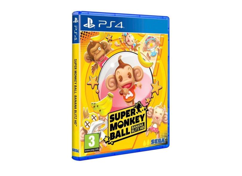 Jogo Super Monkey Ball PS4 Sega