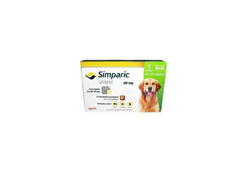 Simparic 20,1 a 40Kg - Zoetis em Promoção é no Buscapé