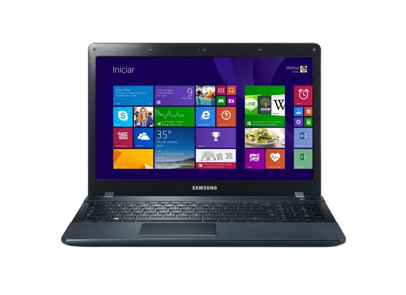 Notebook Samsung ATIV Book 2 Intel Core i3 4005U 4 GB de RAM HD 1 TB LED 15.6 " Windows 8.1 270E5J-KD1