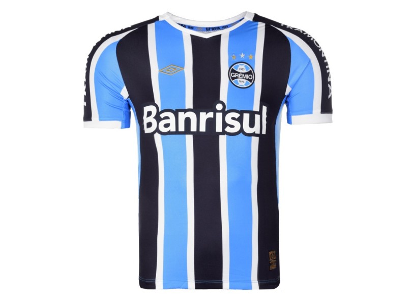 Camisa Torcedor infantil Grêmio I 2015 com Número Umbro