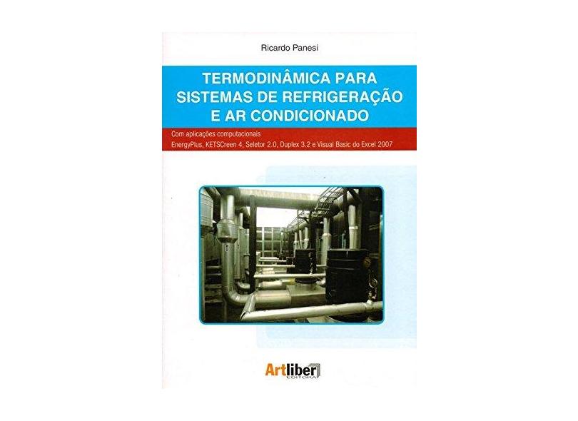 Termodinâmica Para Sistemas de Refrigeração e Ar Condicionado - Panesi, Ricardo - 9788588098961