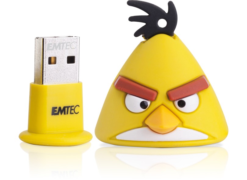 Pen Drive Emtec Angry Birds 8 GB USB 2.0 Angry Birds Yellow
