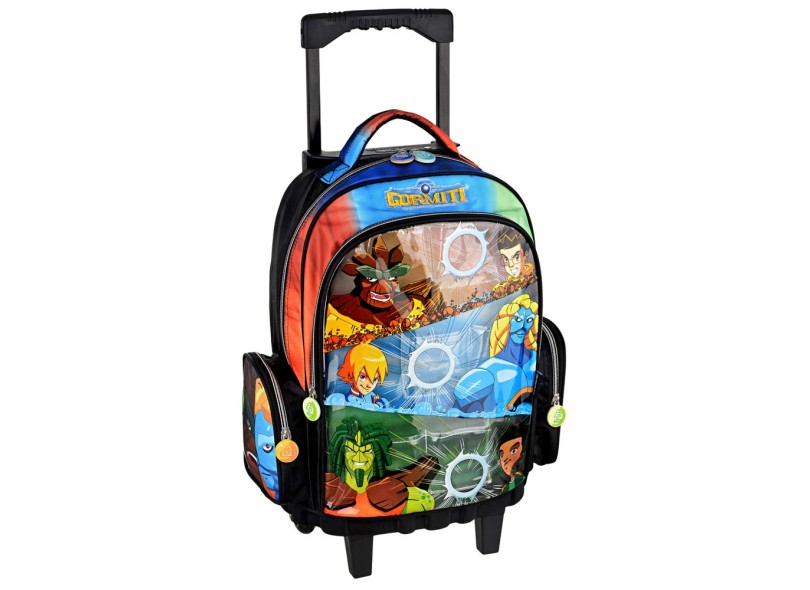 Mochila Escolar De Los Simpson Con Llavero Bart, ¡original