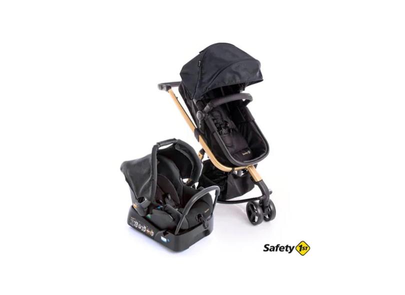 Carrinho de Bebê Travel System com Bebê Conforto Safety Mobi Trio CAX00486