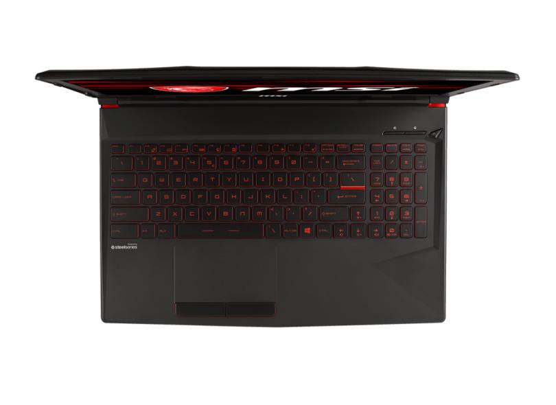 Notebook MSI Intel Core i7 8750H 8ª Geração 16 GB de RAM 1024 GB 128.0 GB 15.6 " GeForce GTX 1050 Windows 10 GL63