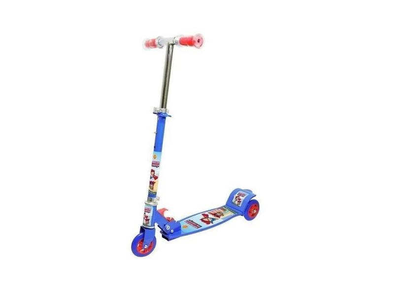 Patinete New Top Radical C/ 3 Rodas 50Kg Infantil Ajustável - Dm Radic