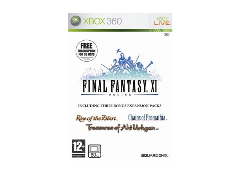 Jogo Final Fantasy XI Xbox 360 Square Enix