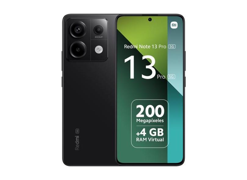 Smartphone N0T 13 Pro 5G 256GB - 8GB Ram - (Midnight Black) Preto