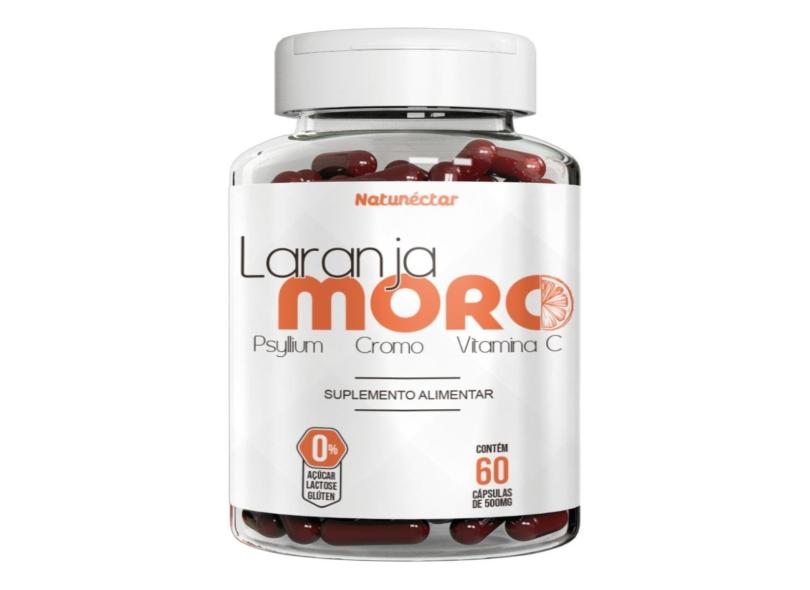 LARANJA MORO - MOROSIL - 500MG - 60 CáPSULAS Natunectar 