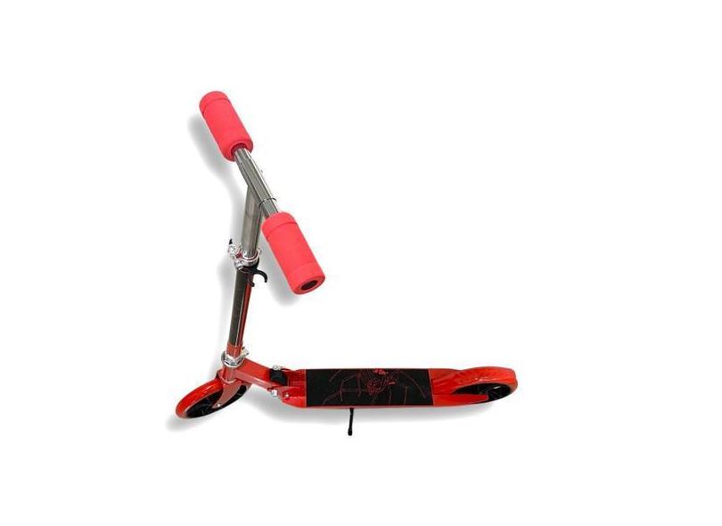 Patinete Adulto Juvenil 2 Rodas Até 100Kg Dobrável Vermelho - Shark Bl