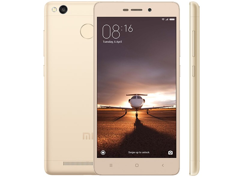 Smartphone Xiaomi Redmi 3s 32GB 2 Chips Android 6.0 (Marshmallow) 3G 4G Wi-Fi
