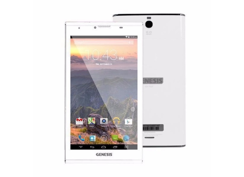 Tablet Genesis 8.0 GB LCD 7 " Android 4.4 (Kit Kat) 2.0 MP GT-7327