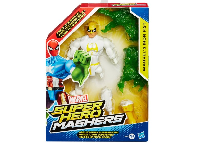 Boneco Punho de ferro Super Hero Mashers - Hasbro