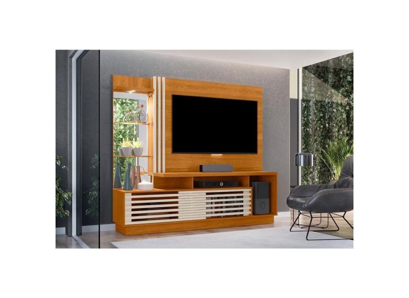 Home Theater Frizz Plus para TV de até 60 polegadas - Cinamomo / Off White - Madetec