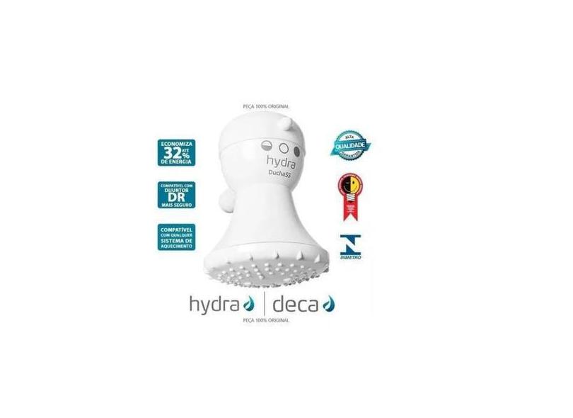 Chuveiro Ducha Hydra Corona SS 3T Branco 220V 5200W