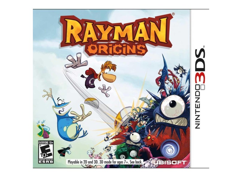 Jogo Rayman Origins Ubisoft Nintendo 3DS