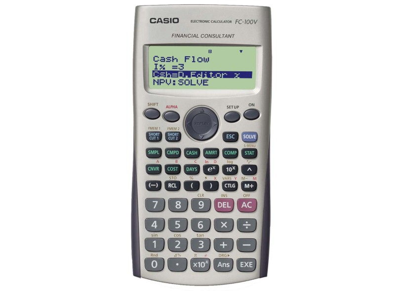 Calculadora Financeira Casio FC-100V