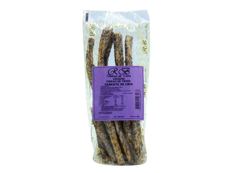 Grissini Semente de Chia RB Delicias da Terra 100g