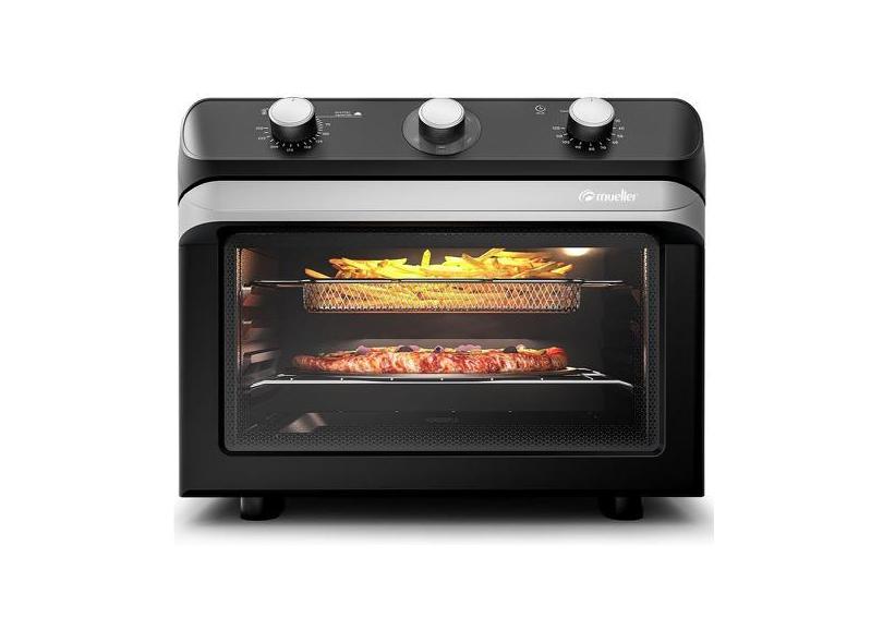 Forno Elétrico E Fritadeira Mueller 35 Litros Air Forno Mfb35g Preto -
