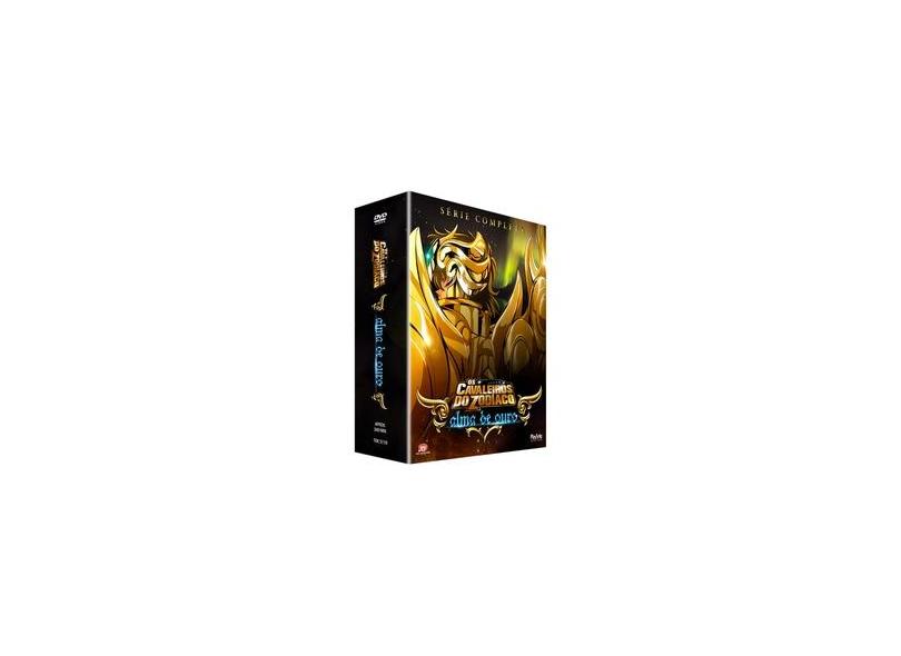 Dvd Box - Os Cavaleiros Do Zodíaco: Alma De Ouro - Série Completa Com O ...